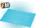 TAMIYA - 74149 BLUE SELF HEALING MODELLING CUTTING MAT (A4) 210 X 297MM