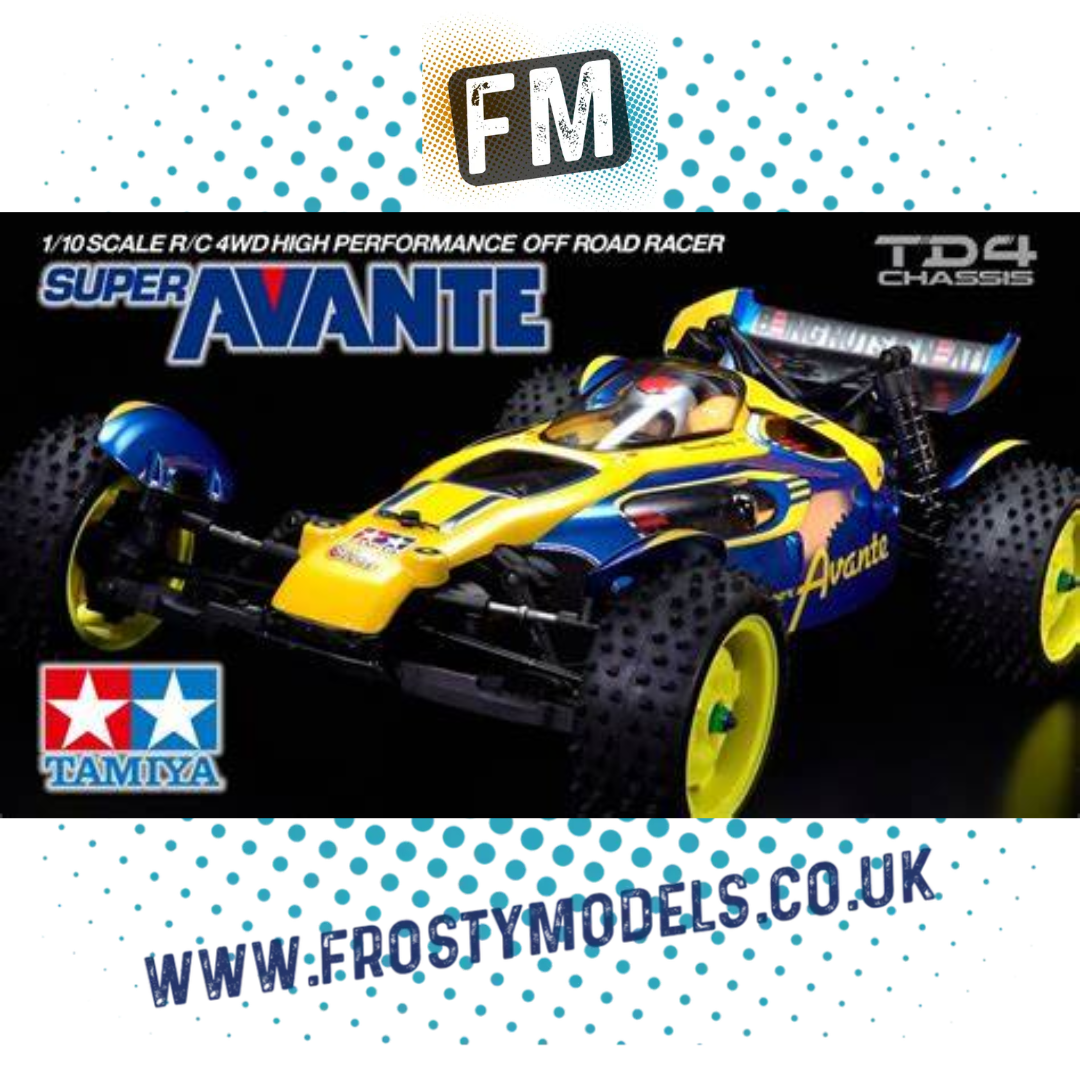 TAMIYA - 58696 SUPER AVANTE - 1/10 KIT FORM RC 4WD BUGGY (TD4) NO ELECTRICS