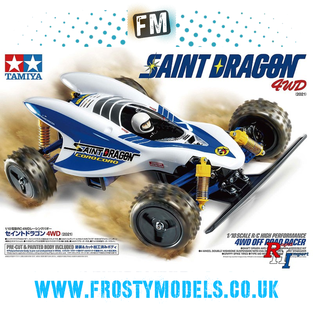 TAMIYA 47459 - SAINT DRAGON - 1/10 KIT FORM RC 4WD BUGGY - (INC's MOTOR & ESC)