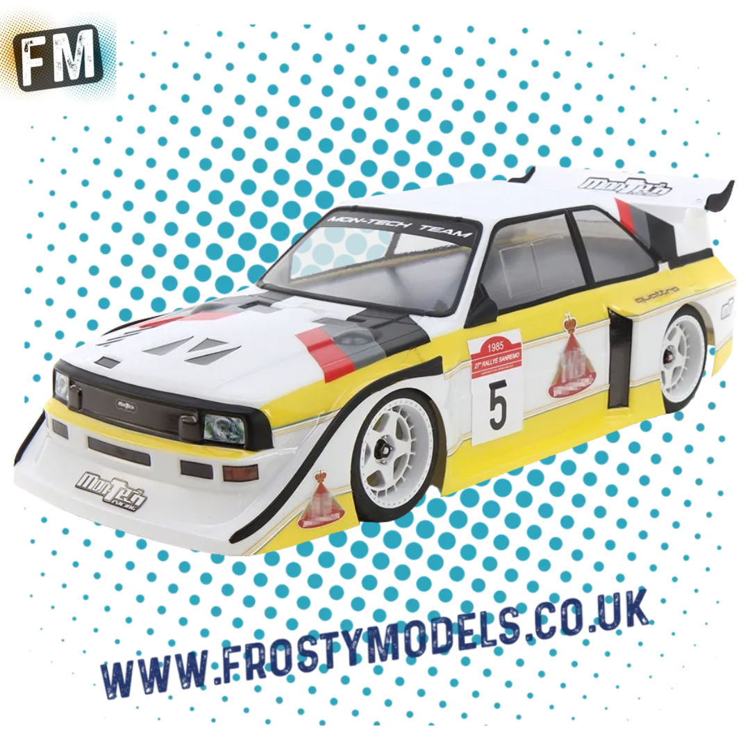 MONTECH - AUDI S1 QUATTRO 1/10 BODY SHELL 190MM - NOT PAINTED - MT024010
