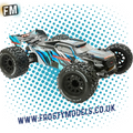 FTX - CROSSBOW 1/10 BRUSHLESS TRUGGY TRUCK RTR - BLUE - INC's LIPO BATTERY, CHARGER & RADIO