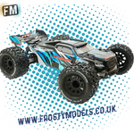 FTX - CROSSBOW 1/10 BRUSHLESS TRUGGY TRUCK RTR - BLUE - INC's LIPO BATTERY, CHARGER & RADIO