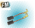 HOBBYWING QUICRUN 540/555 Motor Brushes -  HW30820600