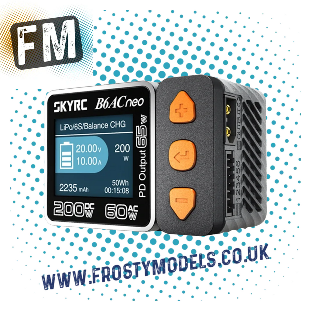 SKY RC - B6ACNEO AC/DC 10A 1-6S LiPo/LiFe/LiIon/LiHV BATTERY CHARGER - SK-100200