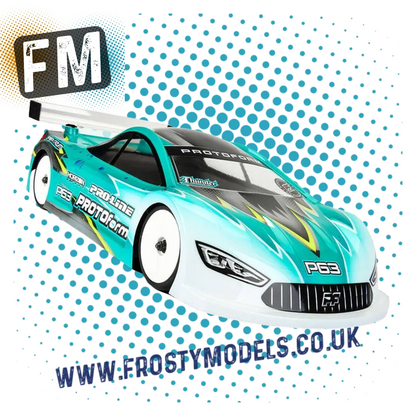 PROTOFORM - P63 PRO-LITE (0.5MM) 1/10 CLEAR BODYSHELL 190MM TC CAR - PRM158020
