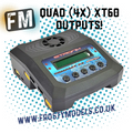 ETRONIX - POWERPAL Lipo/LiHV 2-4S NiMh 6-8S AC 10A 100W QUAD CHARGER/DISCHARGER - ET0203