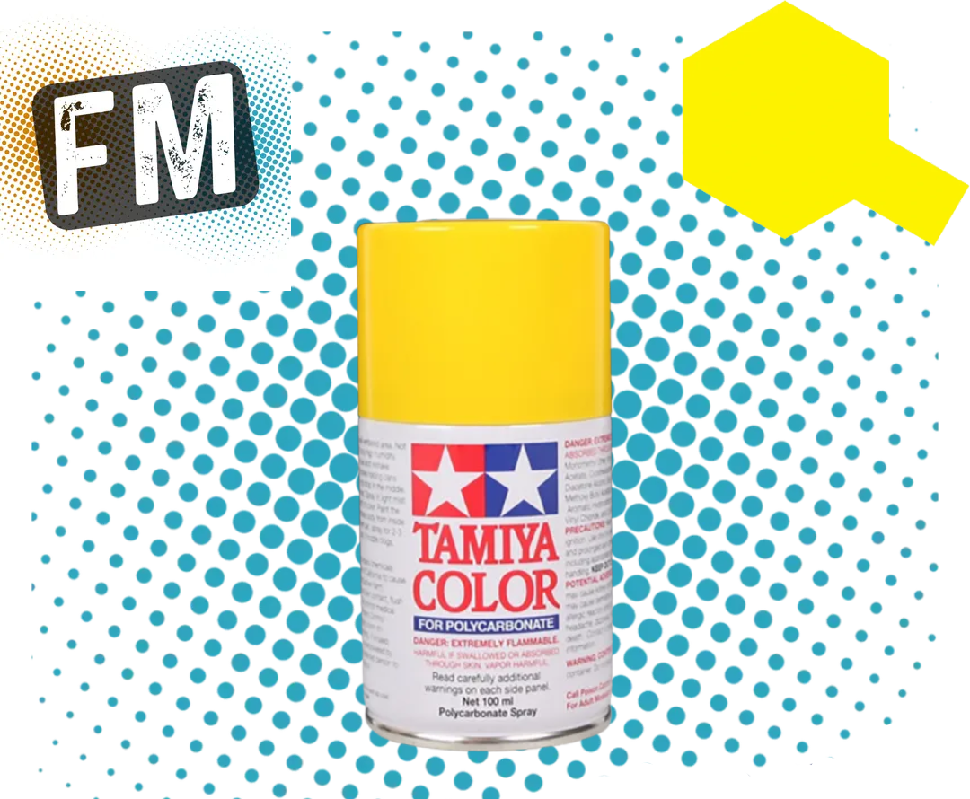 TAMIYA PS 1 TO 62 POLYCARBONATE RC BODY SPRAY PAINT - 100ML - ALL COLOUR LISTING