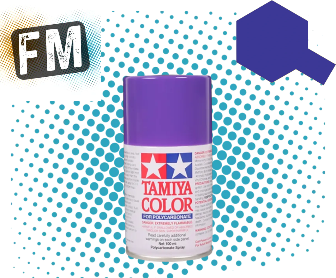 TAMIYA PS 1 TO 62 POLYCARBONATE RC BODY SPRAY PAINT - 100ML - ALL COLOUR LISTING