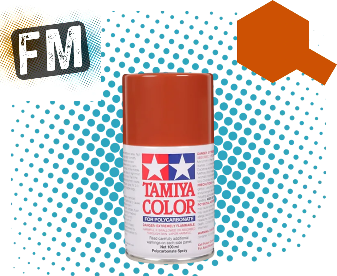 TAMIYA PS 1 TO 62 POLYCARBONATE RC BODY SPRAY PAINT - 100ML - ALL COLOUR LISTING