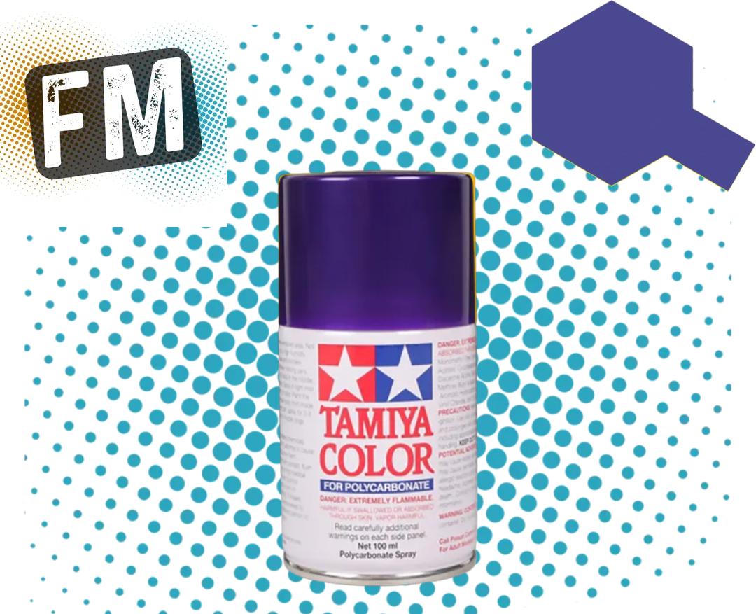 TAMIYA PS 1 TO 62 POLYCARBONATE RC BODY SPRAY PAINT - 100ML - ALL COLOUR LISTING