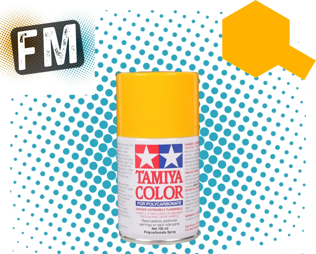 TAMIYA PS 1 TO 62 POLYCARBONATE RC BODY SPRAY PAINT - 100ML - ALL COLOUR LISTING