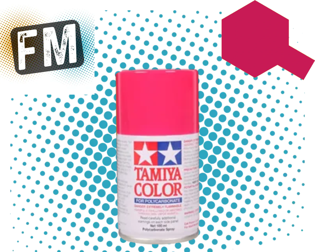 TAMIYA PS 1 TO 62 POLYCARBONATE RC BODY SPRAY PAINT - 100ML - ALL COLOUR LISTING