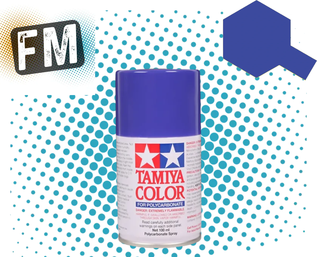 TAMIYA PS 1 TO 62 POLYCARBONATE RC BODY SPRAY PAINT - 100ML - ALL COLOUR LISTING