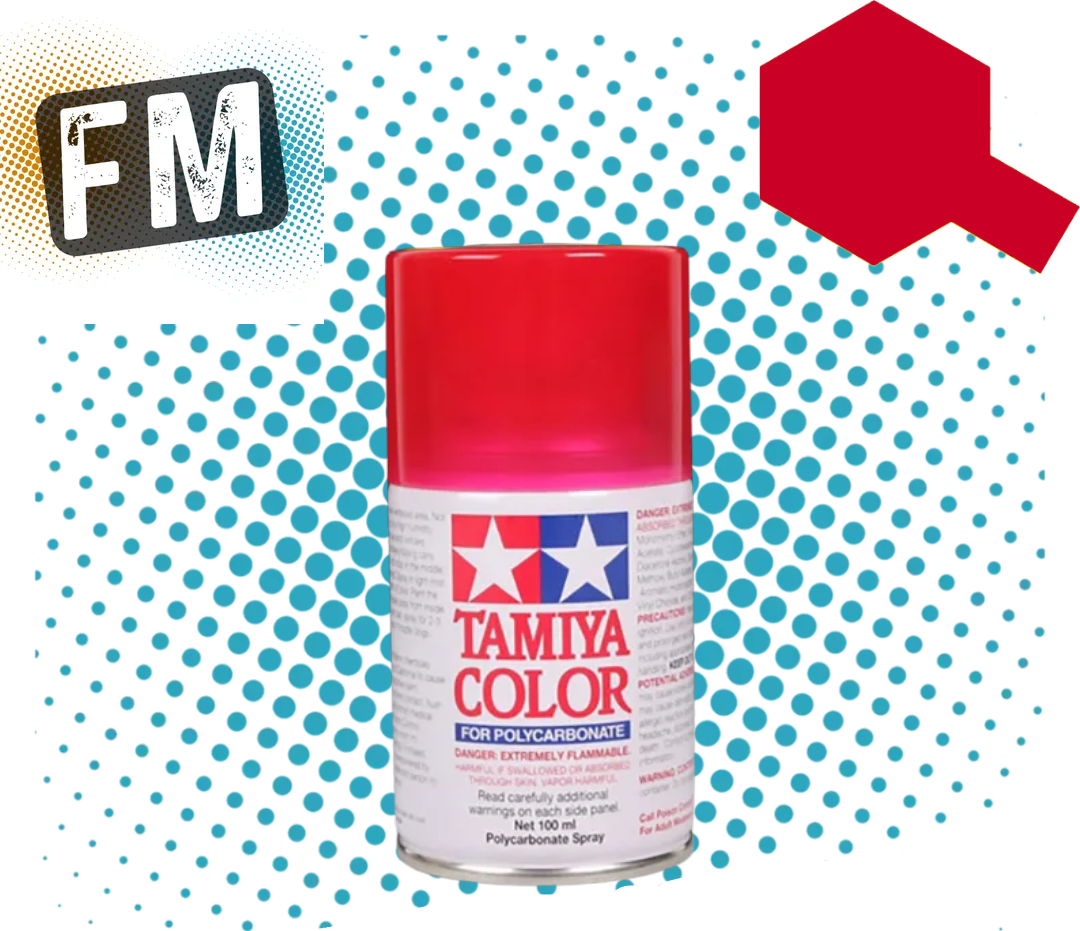 TAMIYA PS 1 TO 62 POLYCARBONATE RC BODY SPRAY PAINT - 100ML - ALL COLOUR LISTING