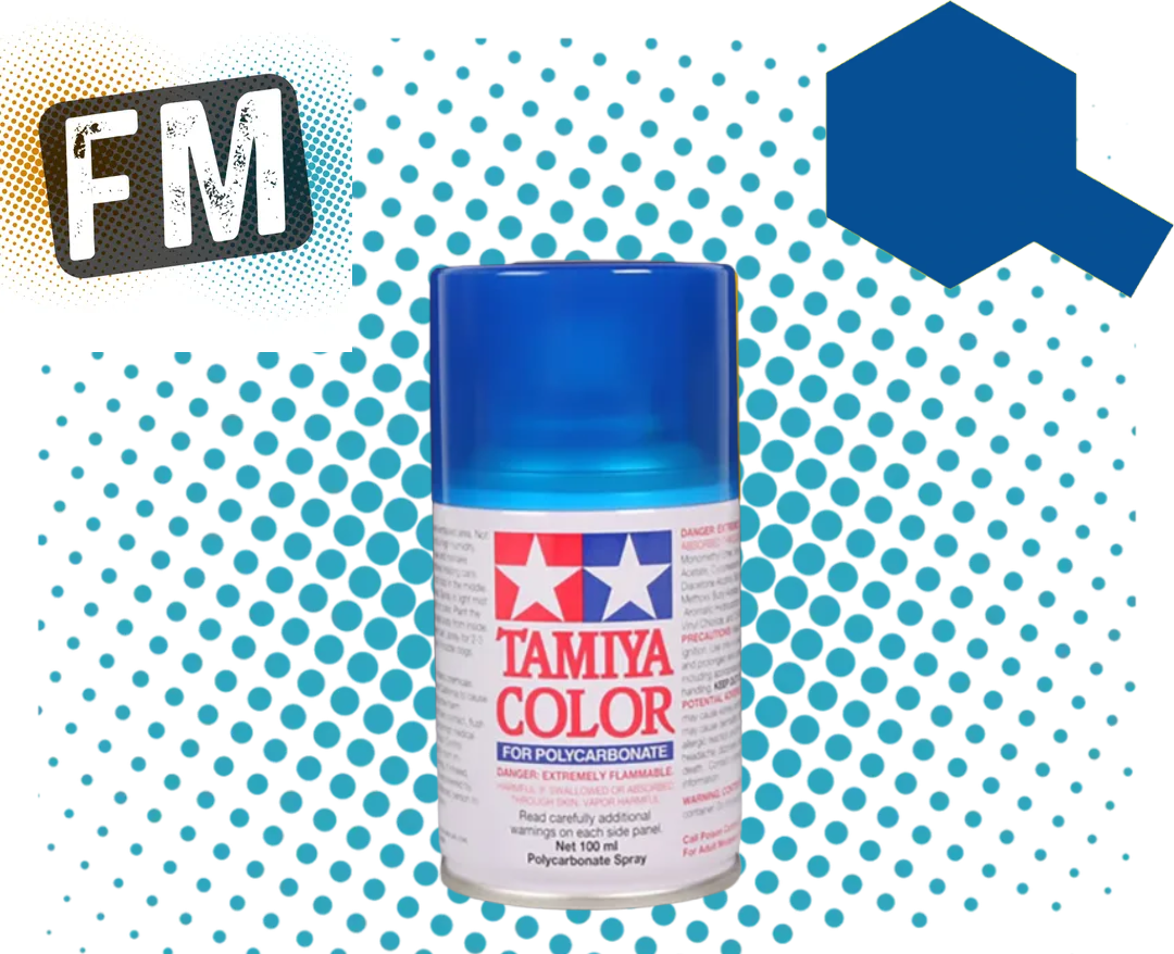 TAMIYA PS 1 TO 62 POLYCARBONATE RC BODY SPRAY PAINT - 100ML - ALL COLOUR LISTING