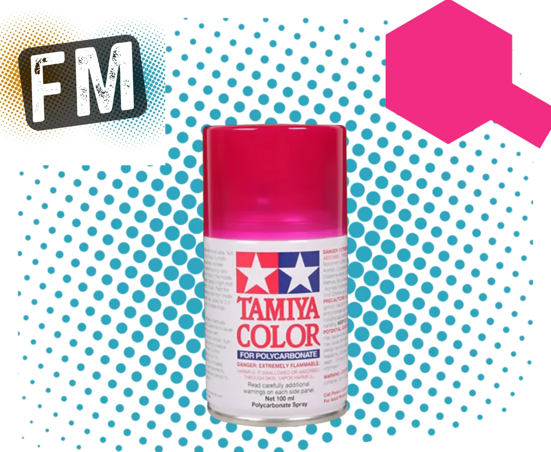 TAMIYA PS 1 TO 62 POLYCARBONATE RC BODY SPRAY PAINT - 100ML - ALL COLOUR LISTING