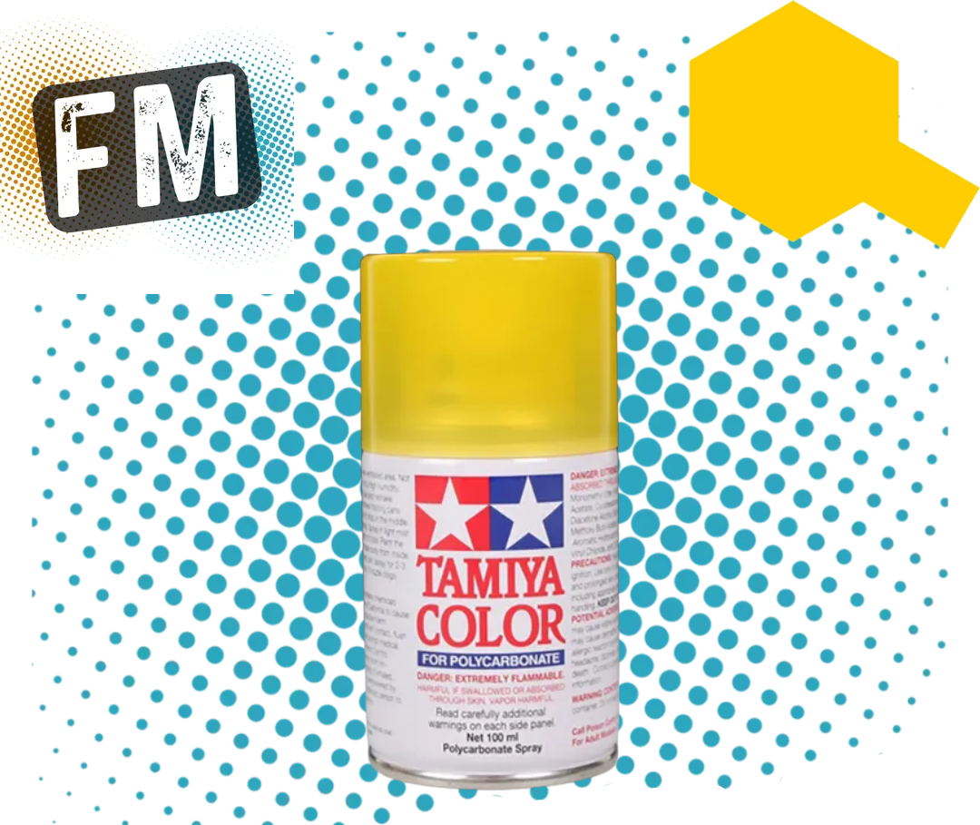 TAMIYA PS 1 TO 62 POLYCARBONATE RC BODY SPRAY PAINT - 100ML - ALL COLOUR LISTING