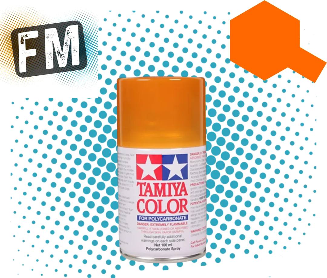 TAMIYA PS 1 TO 62 POLYCARBONATE RC BODY SPRAY PAINT - 100ML - ALL COLOUR LISTING