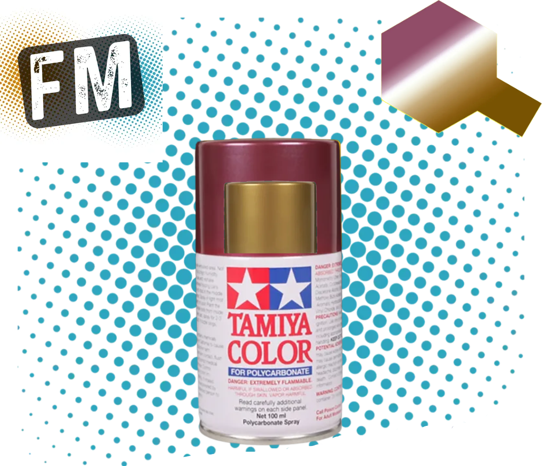 TAMIYA PS 1 TO 62 POLYCARBONATE RC BODY SPRAY PAINT - 100ML - ALL COLOUR LISTING