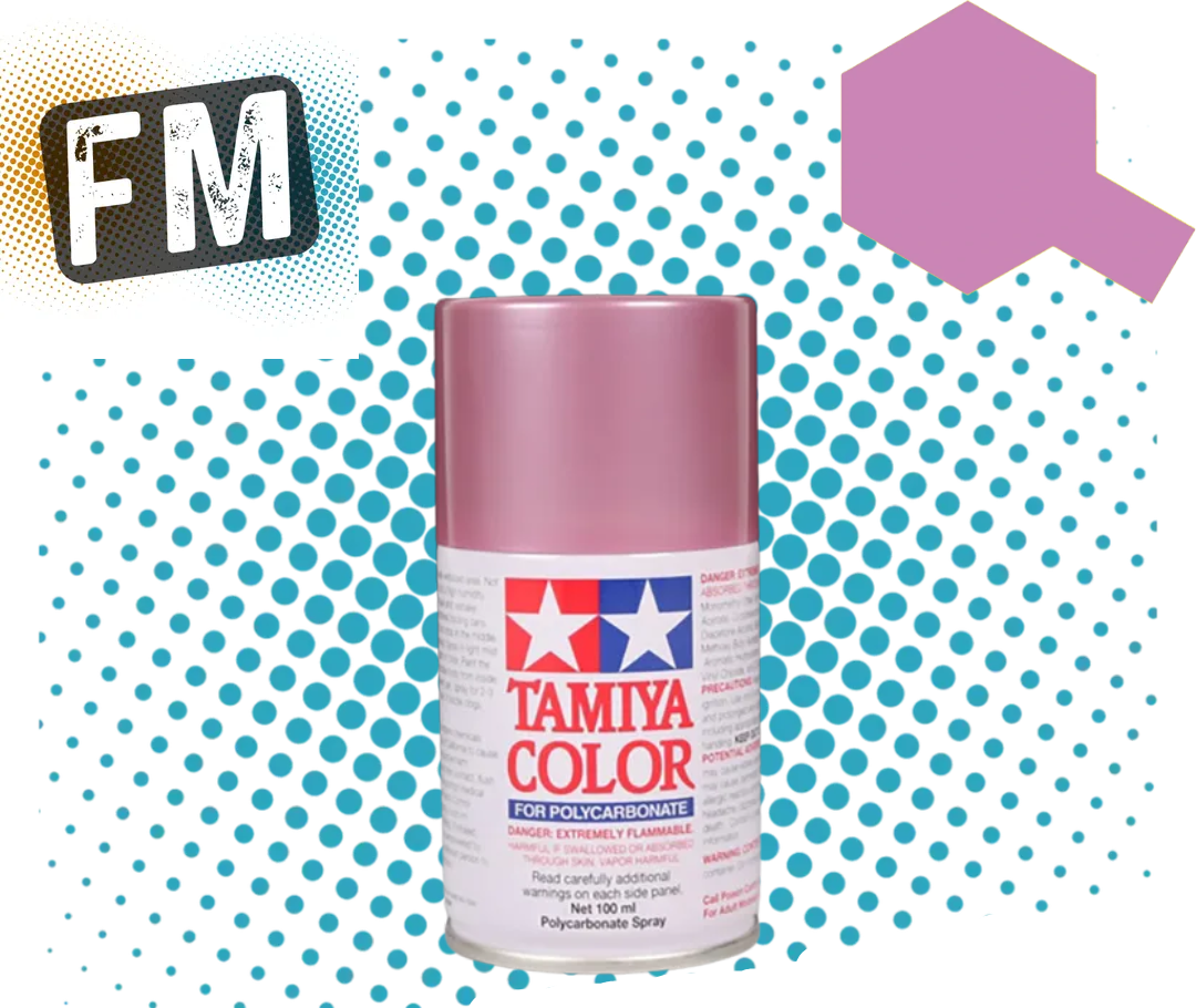 TAMIYA PS 1 TO 62 POLYCARBONATE RC BODY SPRAY PAINT - 100ML - ALL COLOUR LISTING