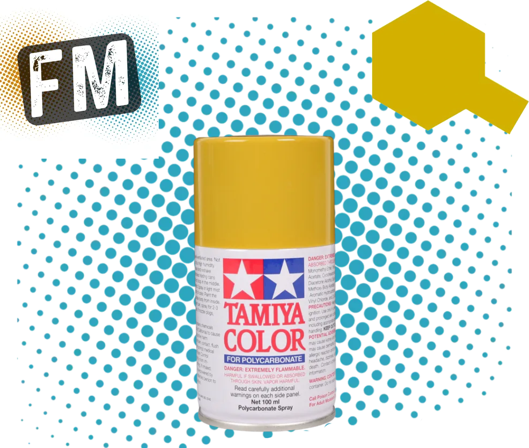 TAMIYA PS 1 TO 62 POLYCARBONATE RC BODY SPRAY PAINT - 100ML - ALL COLOUR LISTING