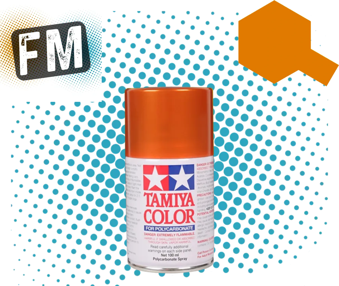 TAMIYA PS 1 TO 62 POLYCARBONATE RC BODY SPRAY PAINT - 100ML - ALL COLOUR LISTING