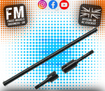 RC OVERHAUL - Fits Tamiya TT01E ALLOY CENTRE PROP SHAFT & JOINTS (BLACK) G-RCO-TAM03 (FITS EURO TRUCKS)