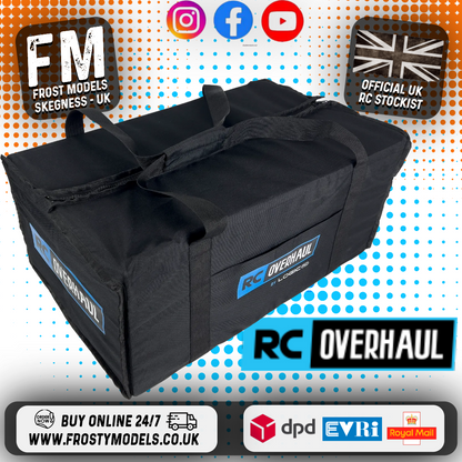 RC OVERHAUL -  1/10 RC CAR/BUGGY ZIPPER TRANSPORT CARRY HAUL BAG (56 X 36 X 25CM) - T-RCO-TL018