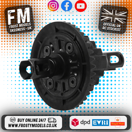 Yeah Racing - Oil Filled Gear Differential Set For Tamiya TT02 TT01E XV02 (Not Euro Truck Legal) TATT-020