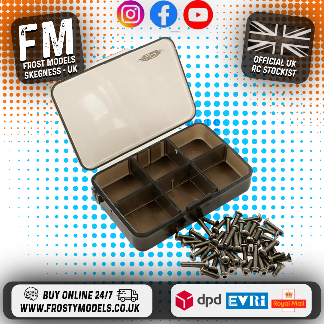 Yeah Racing - Titanium Screw Assorted Set & Mini Box for Tamiya TT01E - TS-TT01E