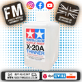 TAMIYA - Thinner / Cleaner for Acrylic Paint Blending 250ML (X20-A) - 81040