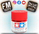 TAMIYA - X ACRYLIC GLOSS HAND/AIRBRUSH PAINT (10ML) X1 TO X34 ALL COLOURS LISTING