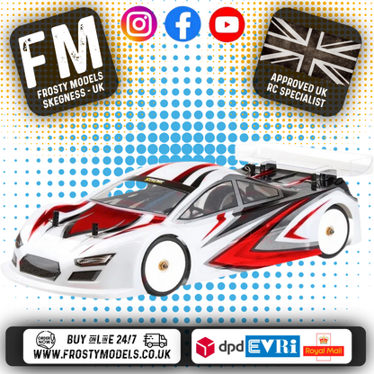 TWISTER SPECIALE - RC CAR BODY SHELL 1/10 190MM - TC ETS STD - XTMTB0415-ETS (Racer Recommended)