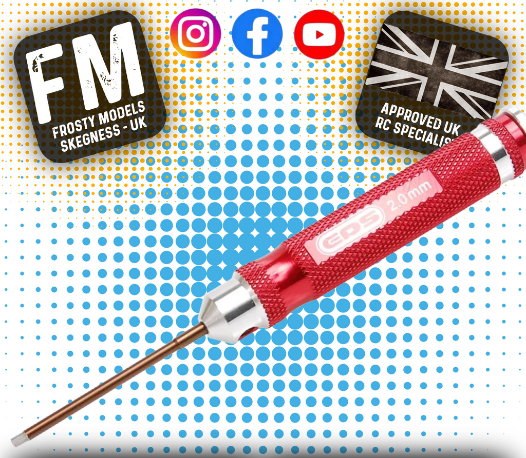 EDS RC TOOLS RANGE - SCREW DRIVERS/SOCKETS/HEX 1.5/2.0/2.5/3.0MM - MULTI LISTING