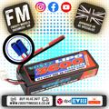 VOLTZ - 3600mAh HARDCASE 3S 11.1V 40C LIPO STICK LOW PRO (2S SIZE) EC5 Plug - VZ0341EC5