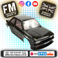 FTX - EVO30 1/10 (BMW E30 M3) PRE-PAINTED BODY & STICKERS - BLACK - FTX10578BK