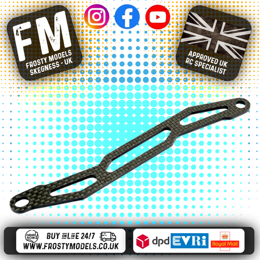 FASTRAX - TAMIYA TT02 GRAPHITE BATTERY STRAP - FTTA017