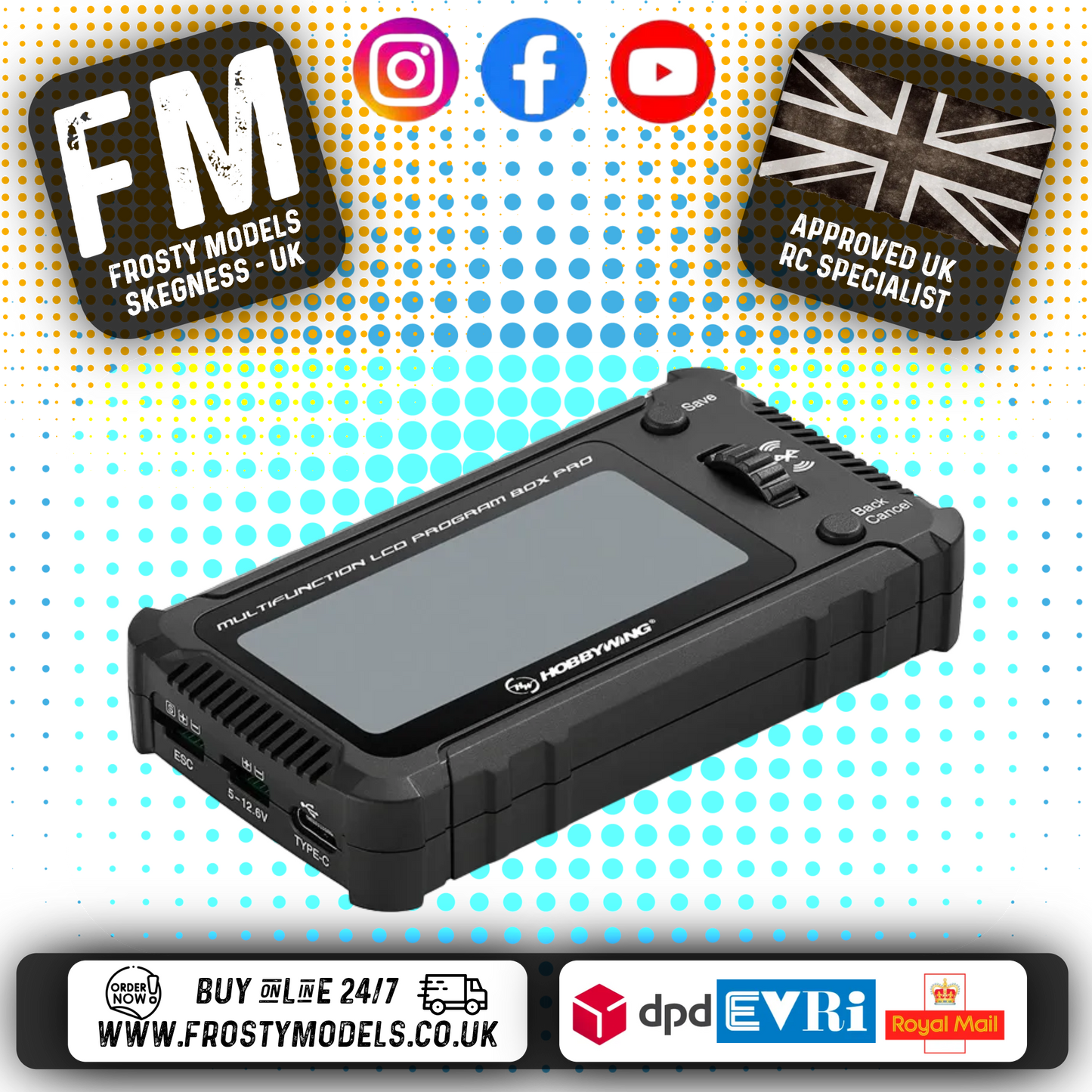 Hobbywing - LCD Program Box Pro for ESC - HW30502002