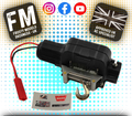 RC OVERHAUL - ROCK CRAWLER Winch 1/10th Aluminium 6~11.1V (Black) - G-RCO-CR002