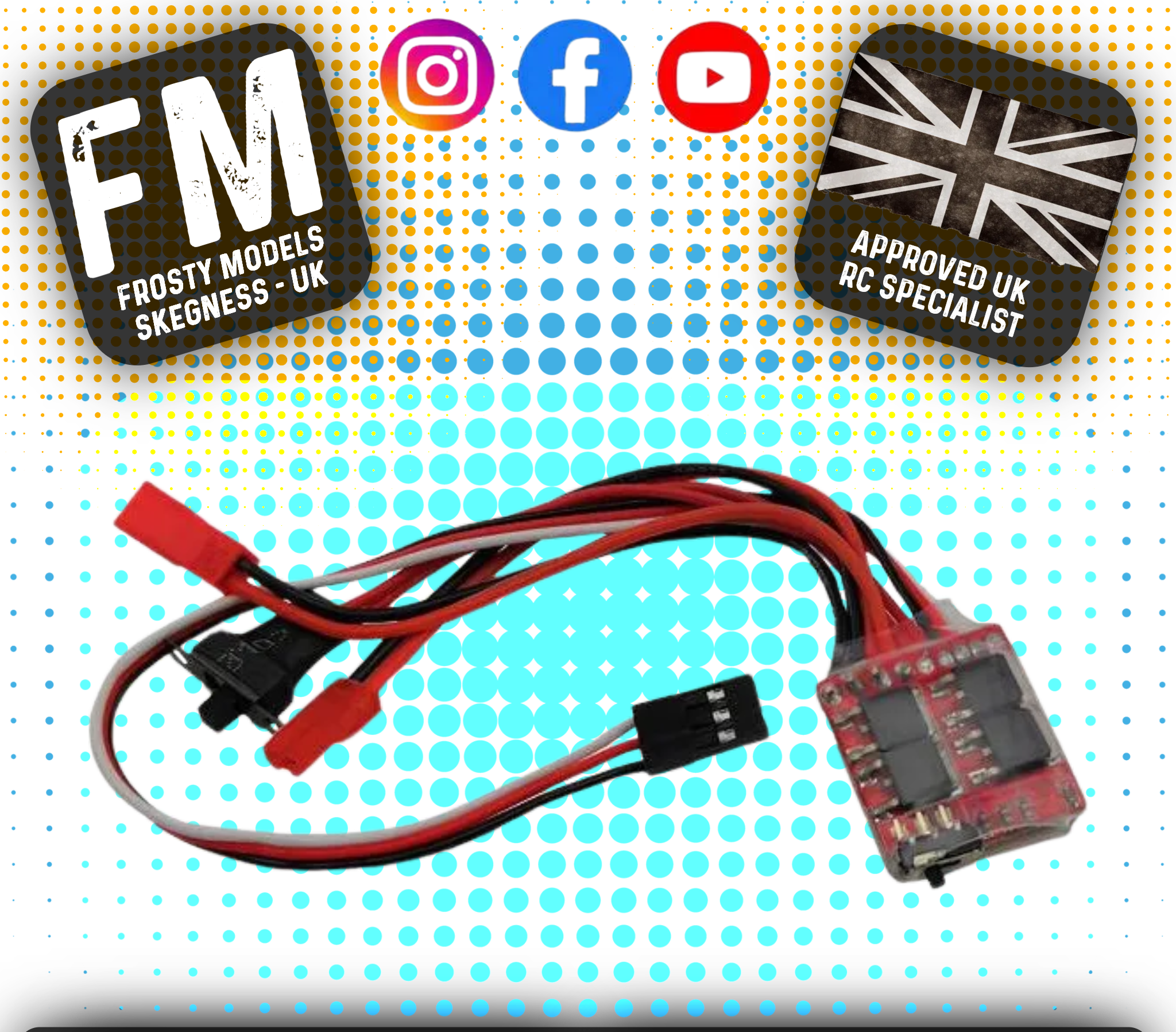 RC OVERHAUL - ROCK CRAWLER Winch Control ESC (Control Via Receiver) - 30AG-RCO-CR003