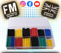 RC OVERHAUL - RC Heat Shrink Tube Pack 1/2/3/4/5/6/8/10mm (includes case) O-RCO-HSPACK
