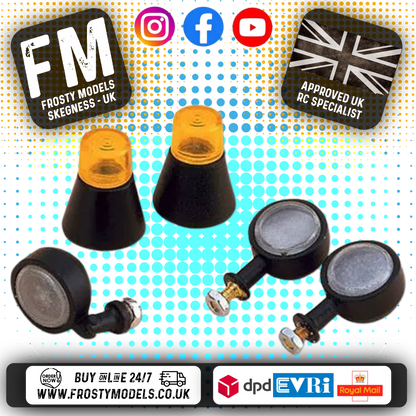 CARSON -1/14 Tractor Truck Accessories - Lighting Parts and Bulbs - C013512