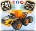 TAMIYA 58676 - (Unbuilt Demo Kit) RC 1/24 VOLVO A60H HAULER - (G6-01 Chassis Kit) - 486mm long! (Motor & ESC included)