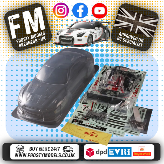 TAMIYA - 51453 1/10 RC NISSAN SUMO GT-R R35 Body Shell 190MM Wide / Standard 257mm Wheelbase