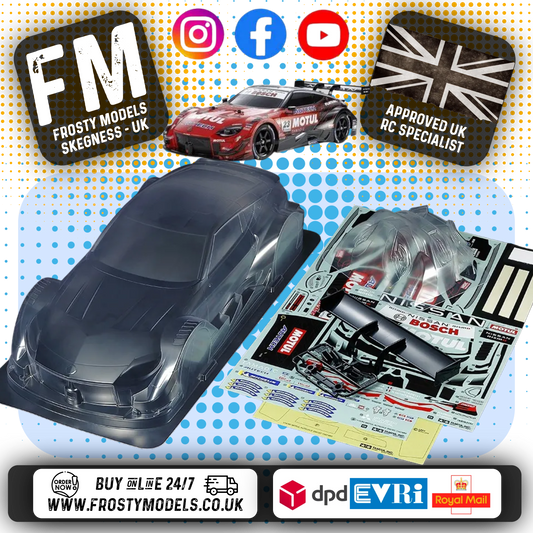 TAMIYA - 51731 1/10 RC NISSAN Motul Autech Z Body Shell 190MM Wide / Standard 257mm Wheelbase