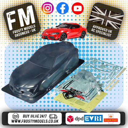 TAMIYA - 51622 1/10 RC TOYOTA GR Supra Body Shell 190MM Wide / Standard 257mm Wheelbase