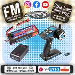 FTX - CARNAGE 2.0 1/10 2S BRUSHLESS  TRUCK 4WD RTR - INC's LIPO, CHARGER & RADIO