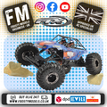 FTX - RAVINE 1:10 RC RTR (Twin Motor & Twin Servos) 4WS ROCK BUGGY CRAWLER - 2S Li-on, Charger & Radio Included - FTX5574