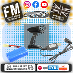 FTX - RAVINE 1:10 RC RTR (Twin Motor & Twin Servos) 4WS ROCK BUGGY CRAWLER - 2S Li-on, Charger & Radio Included - FTX5574