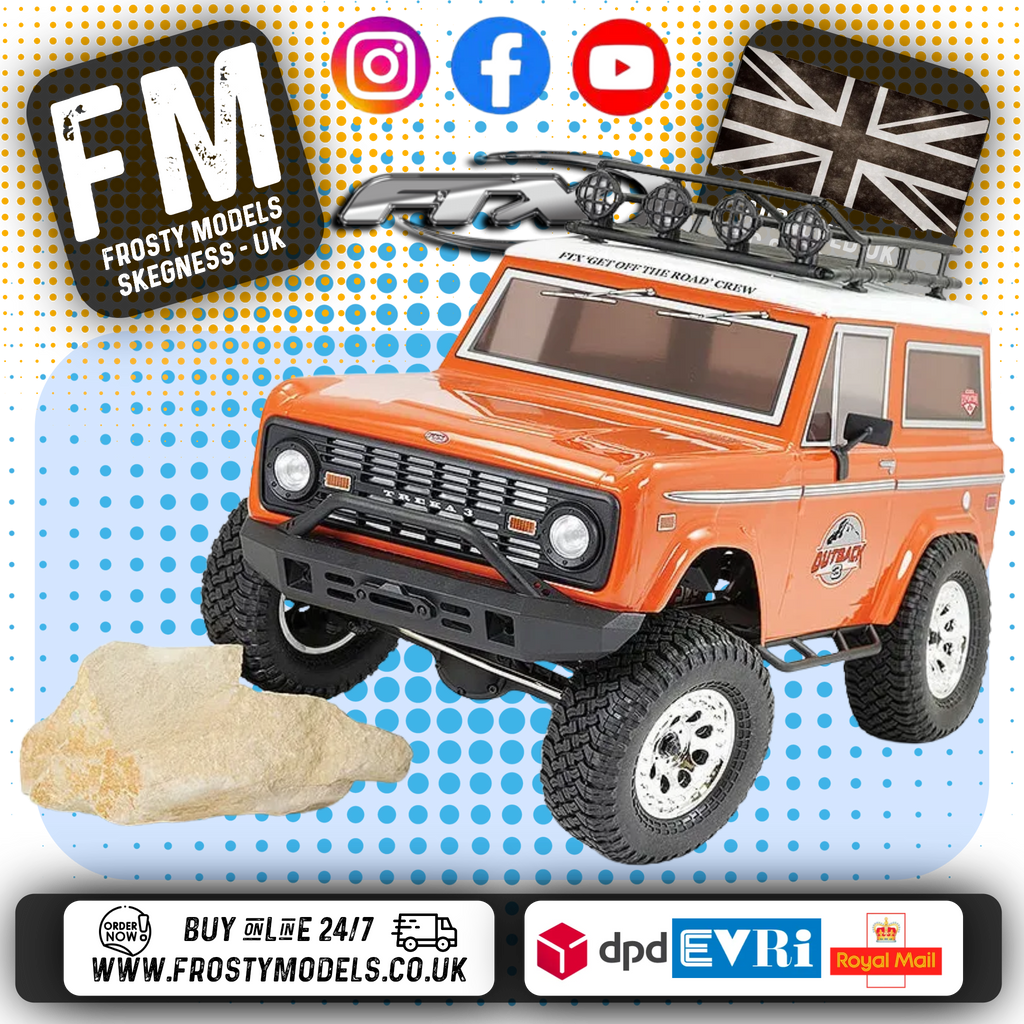 FTX - OUTBACK 3.0 TREKA RC RTR 1:10 TRAIL CRAWLER - ORANGE - FTX5594O